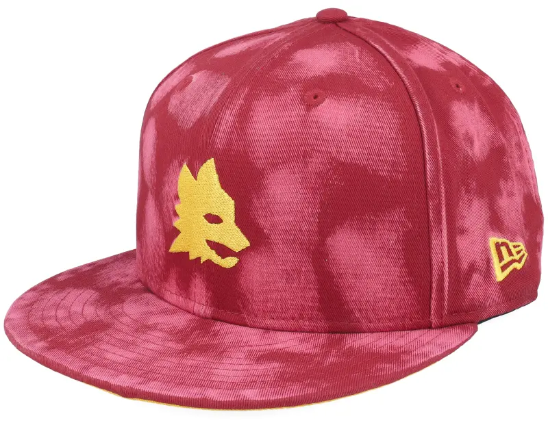 New Era AS Roma Tie Dye 9FIFTY Red/Yellow Snapback online