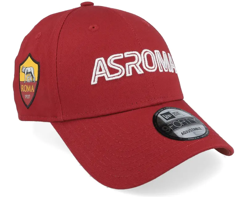 New Era AS Roma Wordmark 9FORTY Red Adjustable online