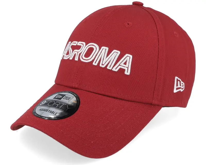 New Era AS Roma Wordmark 9FORTY Red Adjustable online