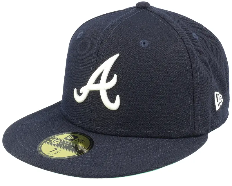 New Era Atlanta Braves 59FIFTY Citruspop Navy Fitted online