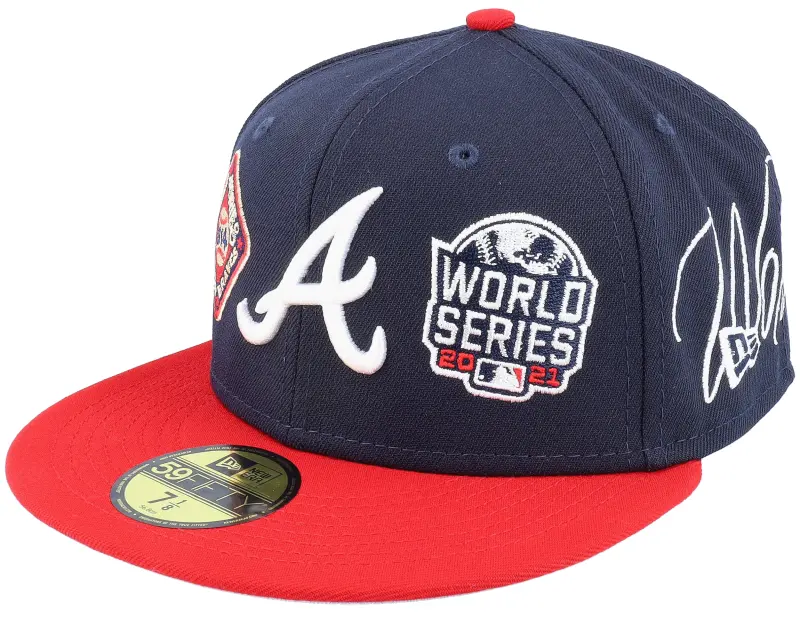 New Era Atlanta Braves 59FIFTY Historic Champs Navy/Red Fitted online