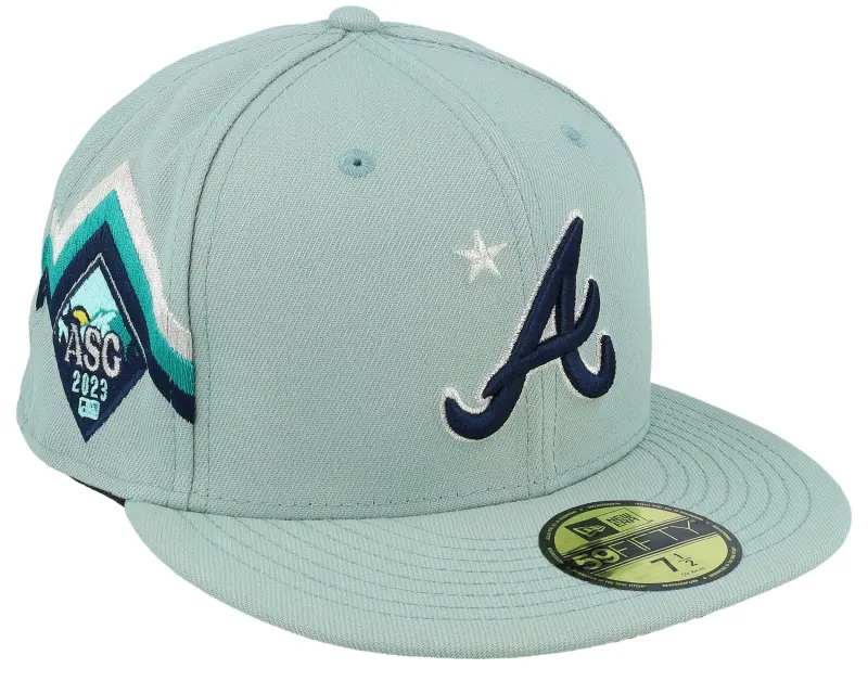 New Era Atlanta Braves 59FIFTY MLB ASG 23 Workout & Game Mint Fitted online