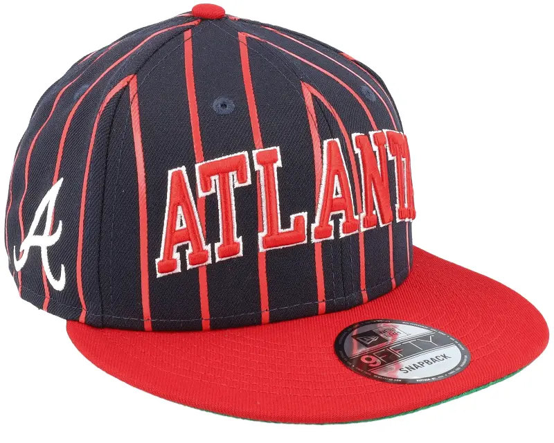 New Era Atlanta Braves 9FIFTY Cityarch Navy/Red Snapback online