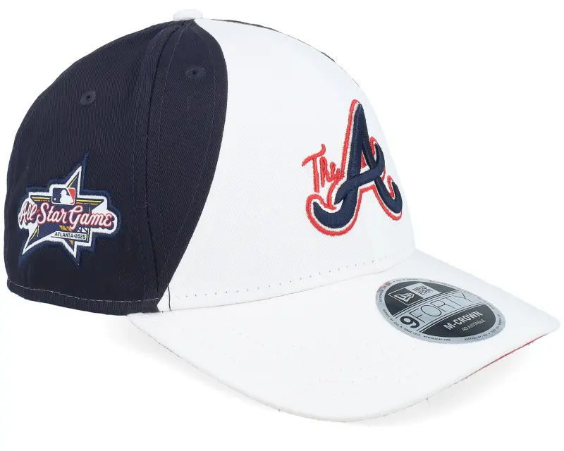 New Era Atlanta Braves 9FORTY M-Crown Triangle G1 White/Navy Adjustable online