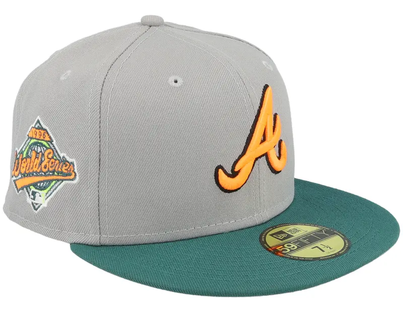 New Era Atlanta Braves Airborn 59FIFTY World Series 96 Grey Fitted online