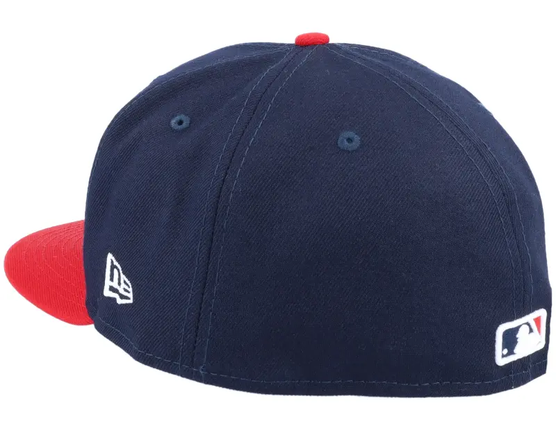New Era Atlanta Braves Authentic On-Field 59Fifty Navy/Red Fitted online