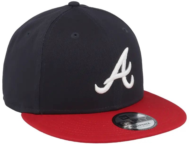 New Era Atlanta Braves MLB 9FIFTY Navy/Red Snapback online