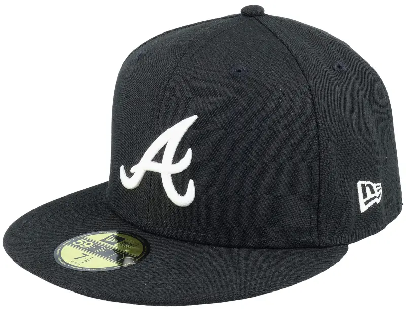 New Era Atlanta Braves MLB Basic 59FIFTY Black Fitted online