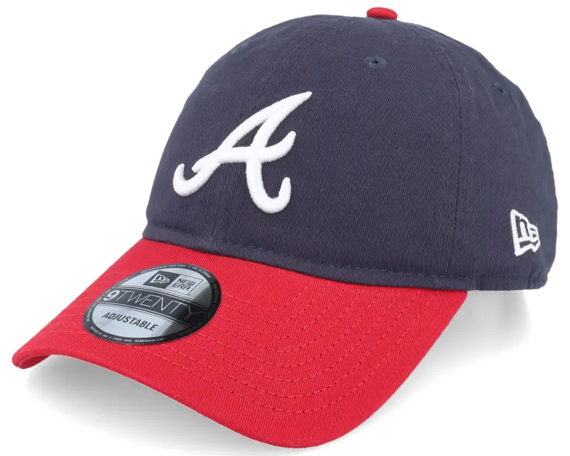 New Era Atlanta Braves MLB Core Classic 9TWENTY Rep Navy/Red Dad Cap online