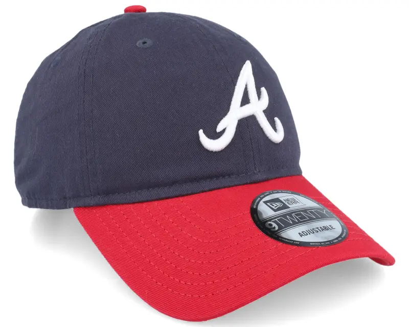 New Era Atlanta Braves MLB Core Classic 9TWENTY Rep Navy/Red Dad Cap online
