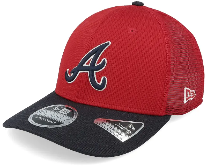 New Era Atlanta Braves MLB Spring Training 25 9SEVENTY Red/Navy Trucker online