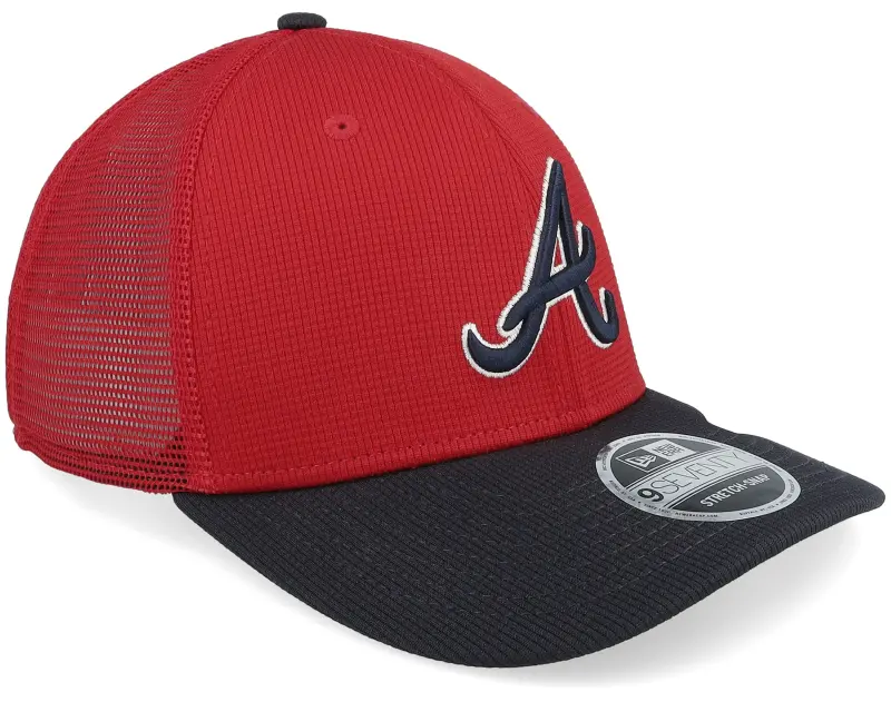 New Era Atlanta Braves MLB Spring Training 25 9SEVENTY Red/Navy Trucker online