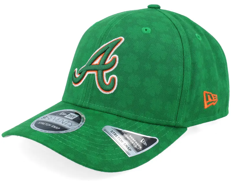 New Era Atlanta Braves MLB St Patricks Day 9SEVENTY Green Adjustable online