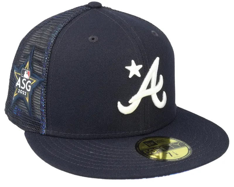 New Era Atlanta Braves MLB22 All Star Game Wo 59FIFTY Navy Mesh Fitted online