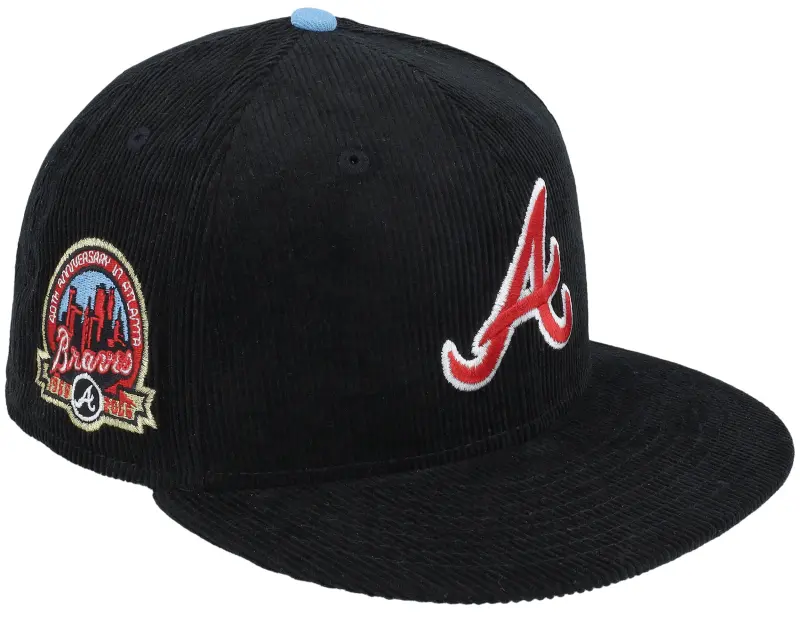 New Era Atlanta Braves Umbrella 59FIFTY 40th Black Fitted online