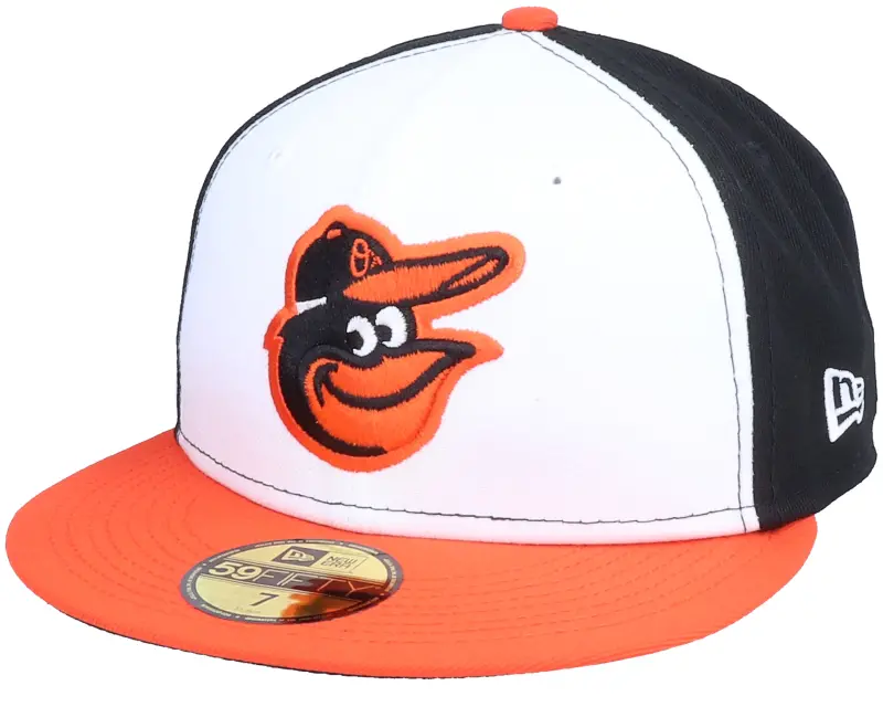 New Era Baltimore Orioles Authentic On-Field 59Fifty White/Orange/Black Fitted online