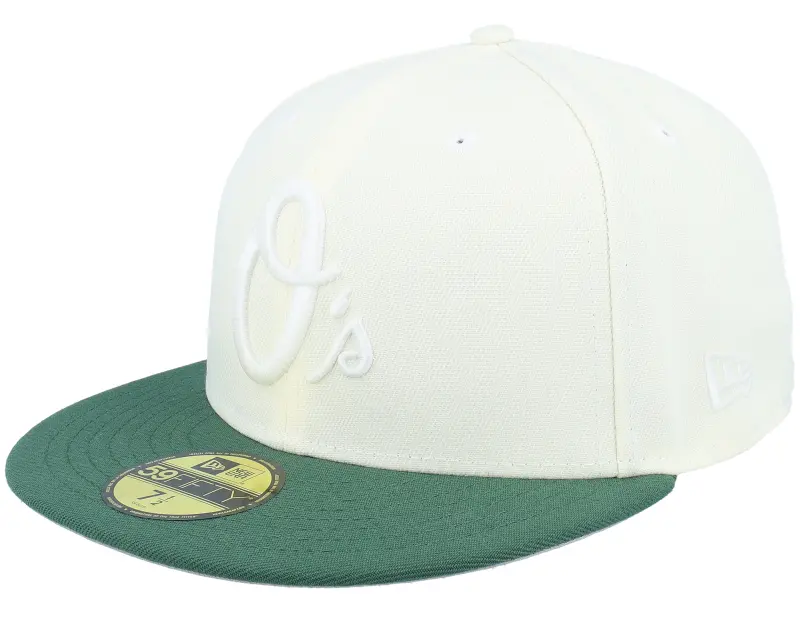 New Era Baltimore Orioles Cilantro Chrome 59FIFTY 50 Anniversary Chrome/Cilantro Fitted online