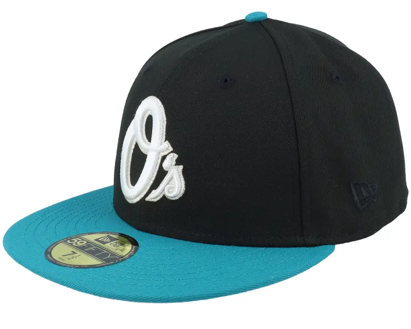 New Era Baltimore Orioles Dark Wave 59FIFTY 30th Camden Black/Nautic Green Fitted online