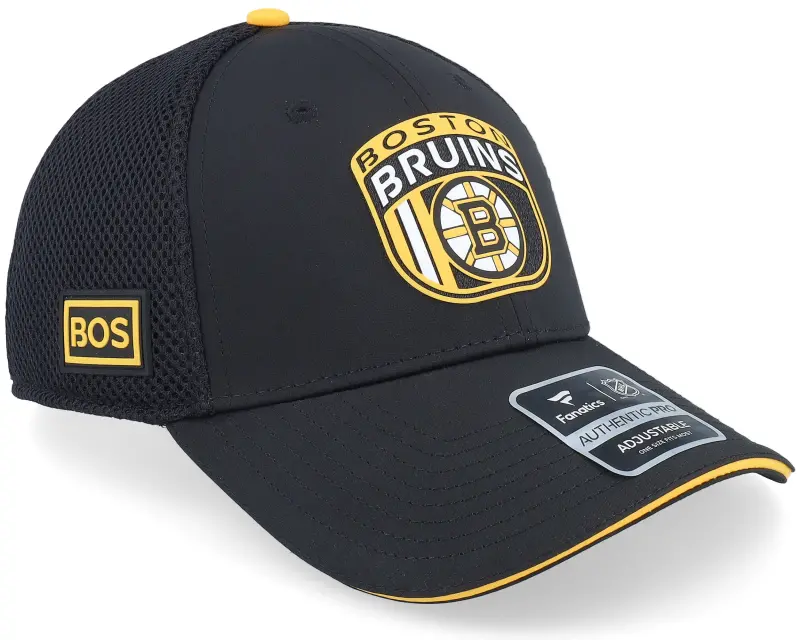New Era Boston Bruins Authentic Pro Draft Black/Yellow Gold Trucker online