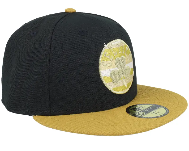 New Era Boston Celtics 59FIFTY Day Black/Gold Yellow Fitted online