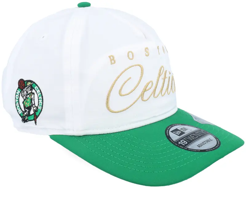 New Era Boston Celtics NBA Draft 19TWENTY Golfer White/Green A-frame online