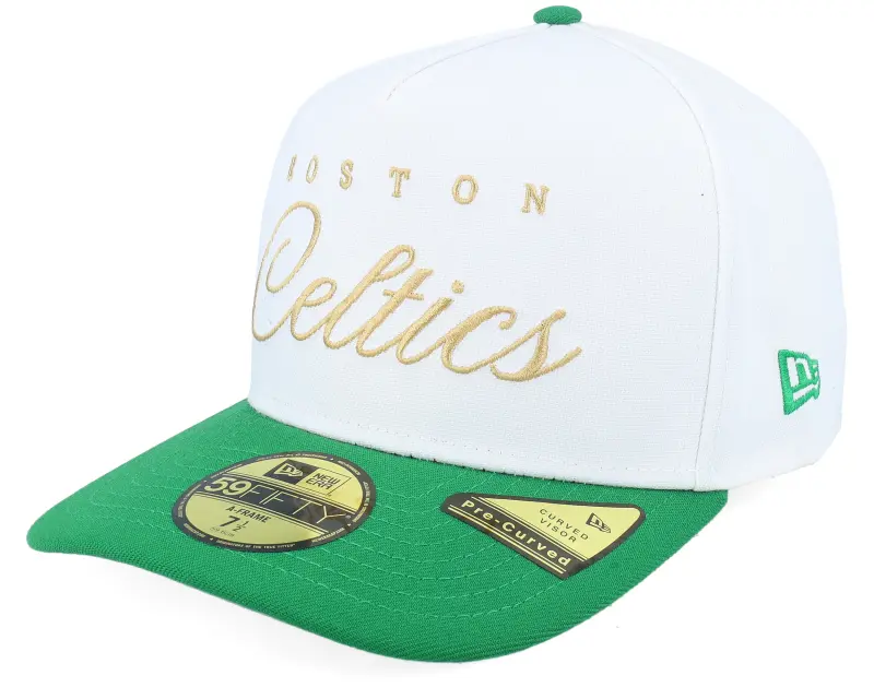 New Era Boston Celtics NBA Draft 59FIFTY White/Green A-Frame Fitted online