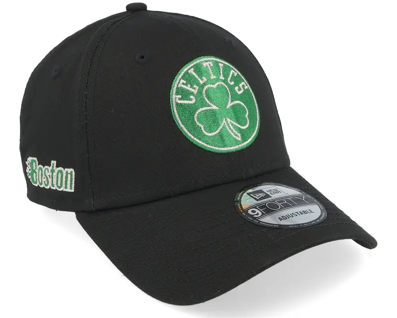 New Era Boston Celtics NBA Metallic 9FORTY Black Adjustable online