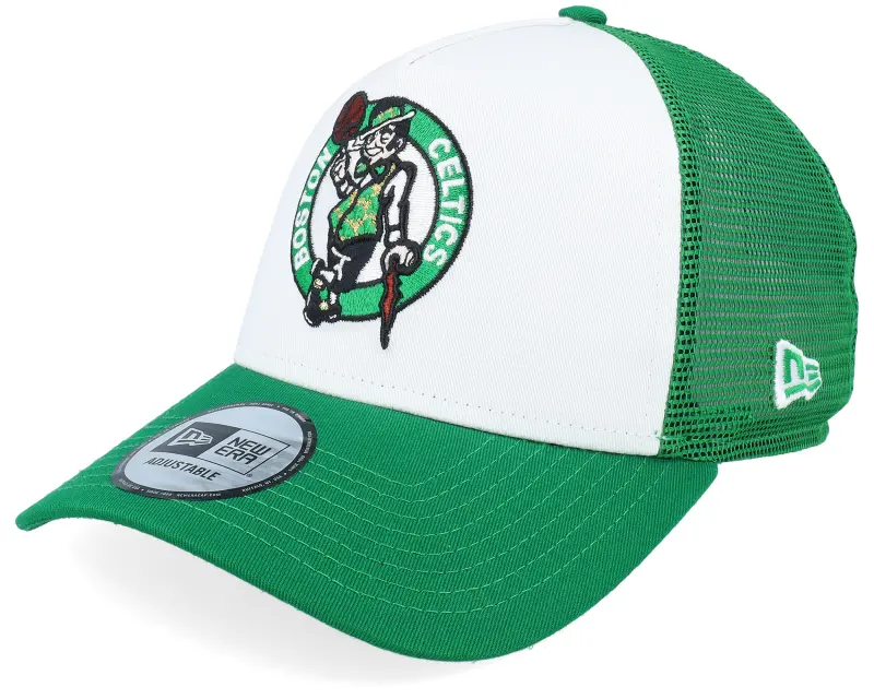 New Era Boston Celtics NBA Side Patch A-frame Trucker online
