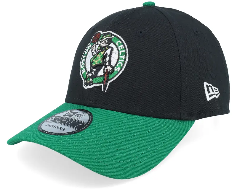 New Era Boston Celtics Side Patch 9FORTY Black/Green Adjustable online