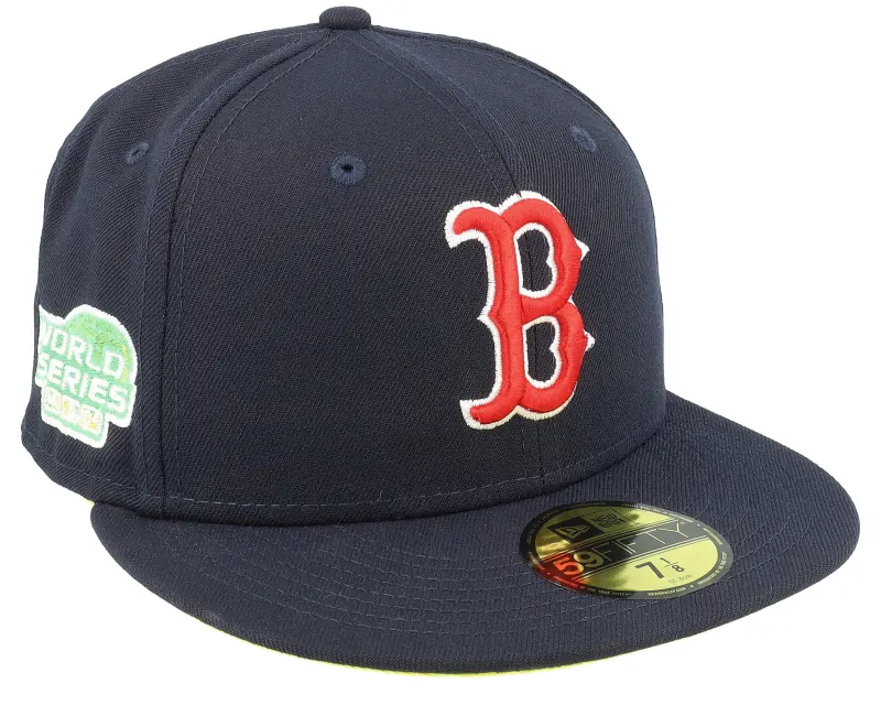 New Era Boston Red Sox 59FIFTY Citruspop Navy/Yellow Fitted online