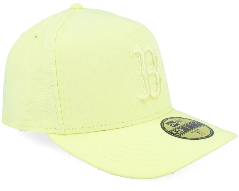 New Era Boston Red Sox 59FIFTY Color Pack Pastel Yellow A-frame Fitted online