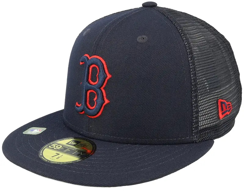 New Era Boston Red Sox 59FIFTY MLB Spring Training 23 Navy Mesh Fitted online