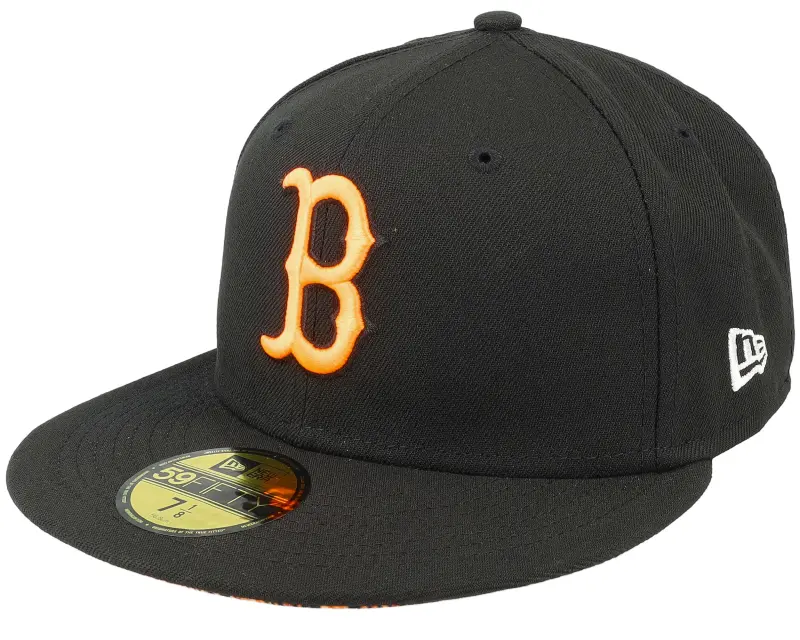 New Era Boston Red Sox 59FIFTY Summerpop Black/Orange Fitted online
