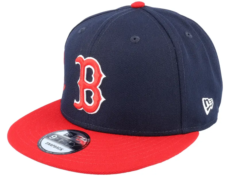 New Era Boston Red Sox 9FIFTY Sidefont Navy/Red Snapback online