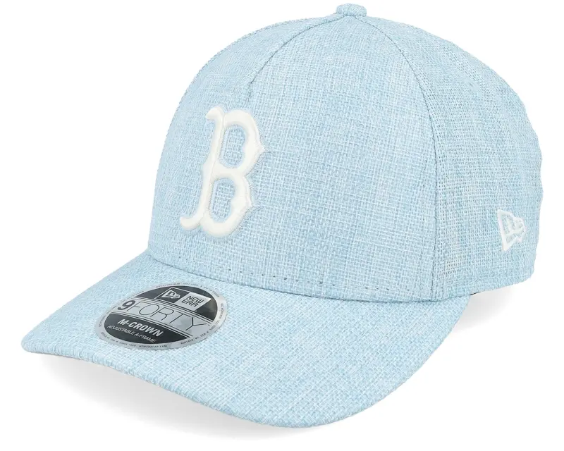 New Era Boston Red Sox 9FORTY M-crown Cotton Weave Blue A-frame Adjustable online