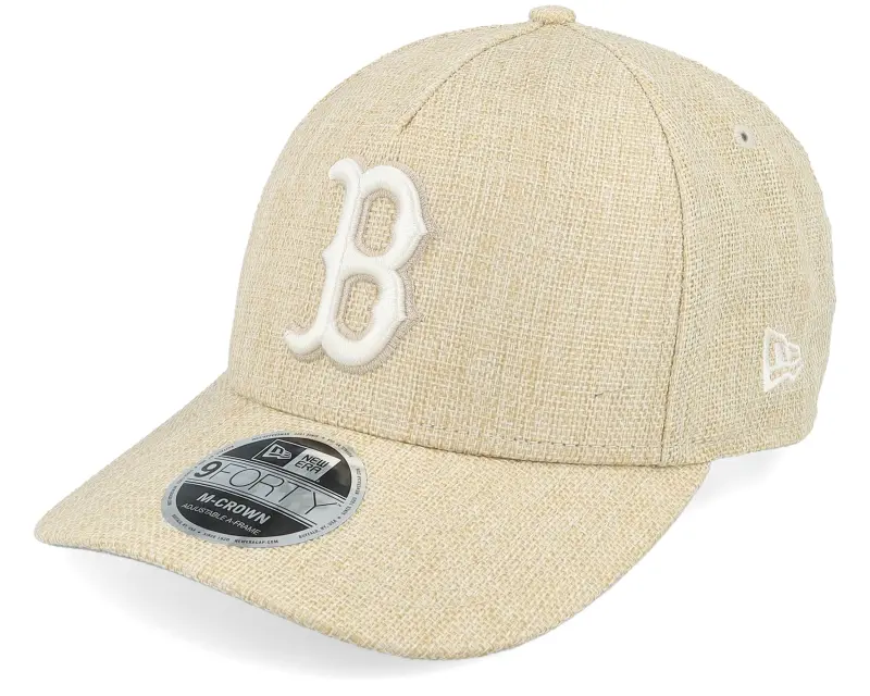 New Era Boston Red Sox 9FORTY M-crown Cotton Weave Stone A-frame Adjustable online