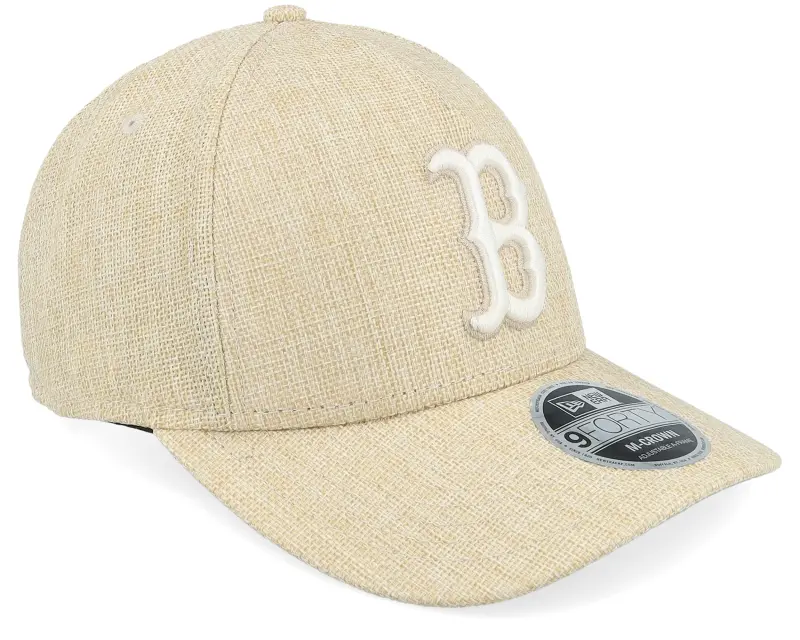 New Era Boston Red Sox 9FORTY M-crown Cotton Weave Stone A-frame Adjustable online