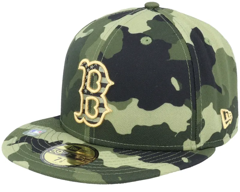 New Era Boston Red Sox Armed Forces Day 59FIFTY Camo Fitted online