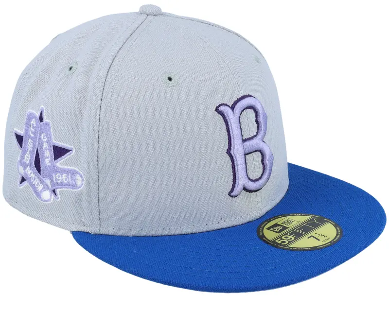 New Era Boston Red Sox Blueberry Scoop 59FIFTY 61 All Star Game Grey/Blue Fitted online
