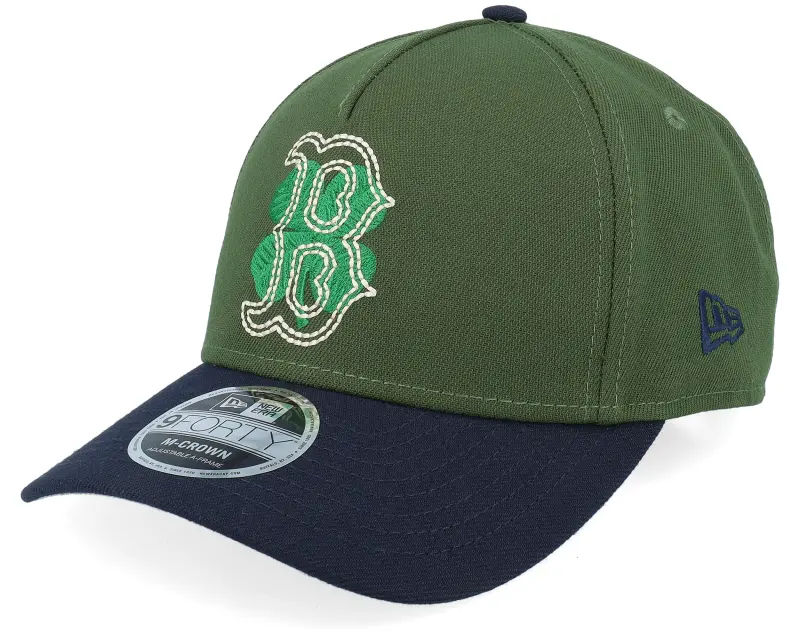 New Era Boston Red Sox City Feature M-Crown Green/Navy A-frame Adjustable online