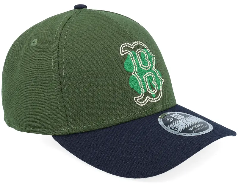 New Era Boston Red Sox City Feature M-Crown Green/Navy A-frame Adjustable online