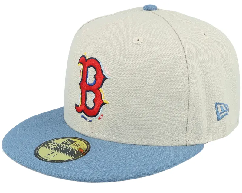 New Era Boston Red Sox Color Brush Stone/Blue Fitted online