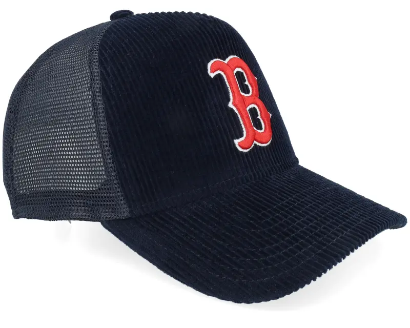 New Era Boston Red Sox Corduroy Navy A-Frame Trucker online
