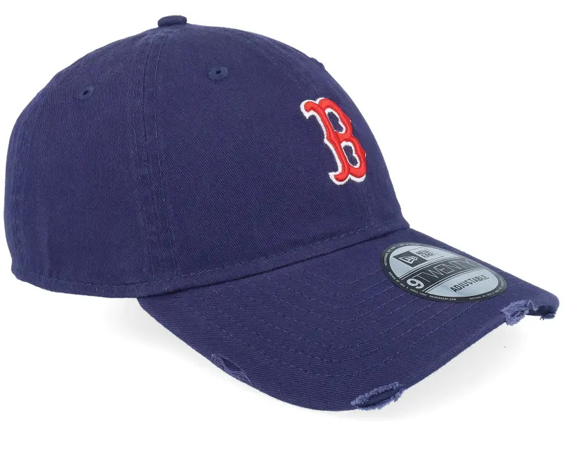 New Era Boston Red Sox Distressed 9TWENTY Navy Dad Cap online