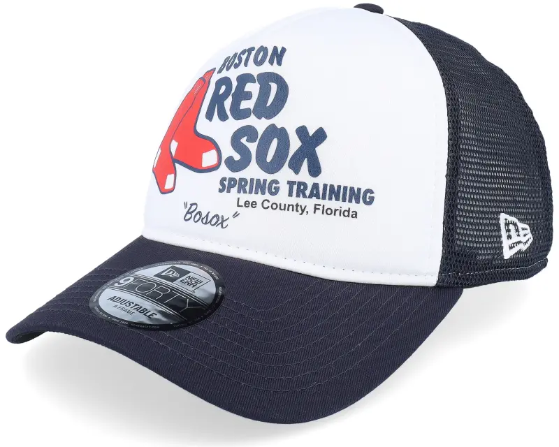 New Era Boston Red Sox M Team 9FORTY Spring Training White/Navy Trucker online