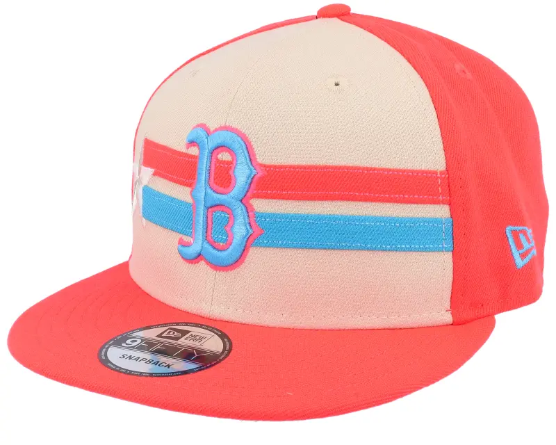 New Era Boston Red Sox MLB 24 All Star Game 9FIFTY Beige/Orange Snapback online