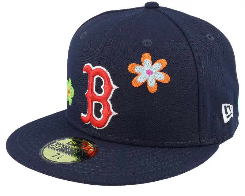 New Era Boston Red Sox MLB Floral 59FIFTY Navy Fitted online
