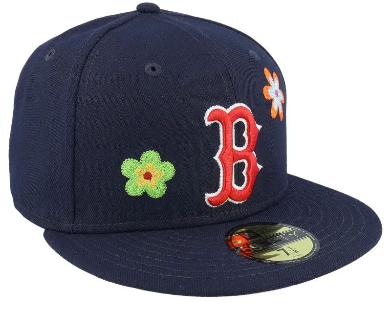 New Era Boston Red Sox MLB Floral 59FIFTY Navy Fitted online