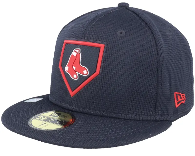New Era Boston Red Sox MLB21 Onfield Clubhouse Navy 59FIFTY Fitted online