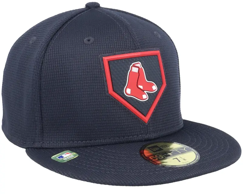New Era Boston Red Sox MLB21 Onfield Clubhouse Navy 59FIFTY Fitted online